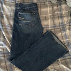 American Eagle artist super stretch jeans